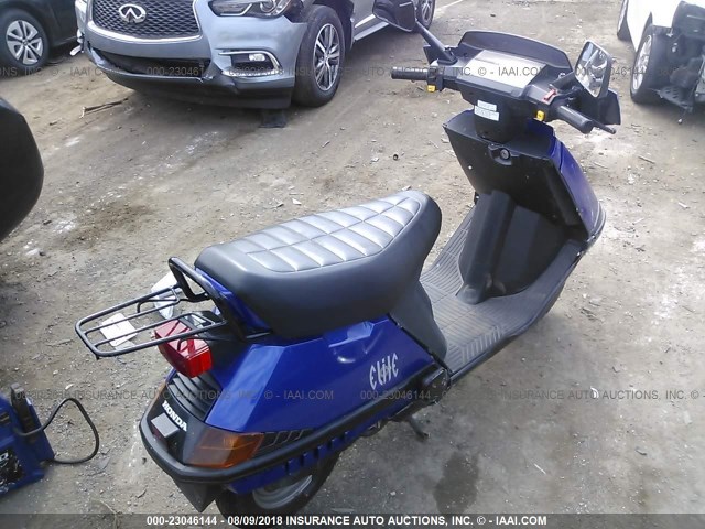 3H1HF03056D101002 - 2006 HONDA CH80 BLUE photo 4