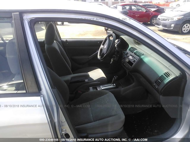 1HGES16374L025409 - 2004 HONDA CIVIC DX VP 灰色 照片 5