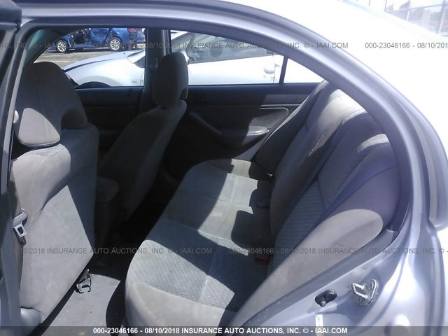 1HGES16374L025409 - 2004 HONDA CIVIC DX VP GRAY photo 8