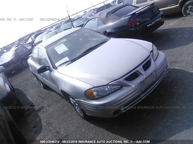 1G2NE52E9XC507540 - 1999 PONTIAC GRAND AM SE SILVER photo 1