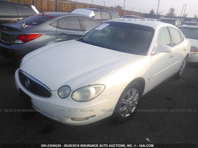 2G4WC552761254807 - 2006 BUICK LACROSSE CX WHITE photo 2