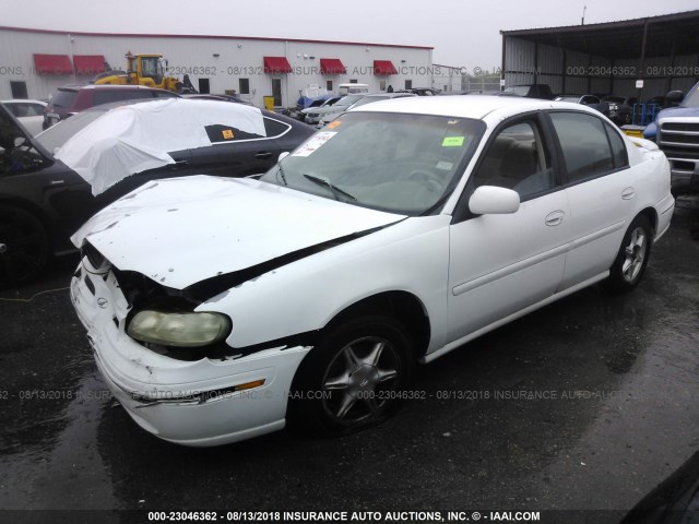 1G3NB52M8X6316458 - 1999 OLDSMOBILE CUTLASS GL თეთრი ფოტო 2