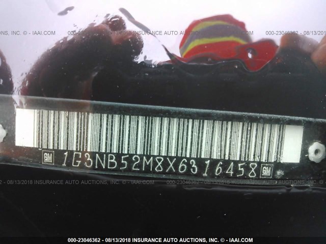 1G3NB52M8X6316458 - 1999 OLDSMOBILE CUTLASS GL თეთრი ფოტო 9