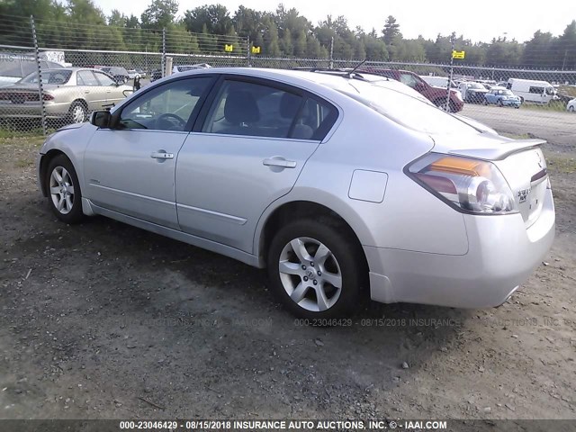 1N4CL21E79C141062 - 2009 NISSAN ALTIMA HYBRID SILVER photo 3