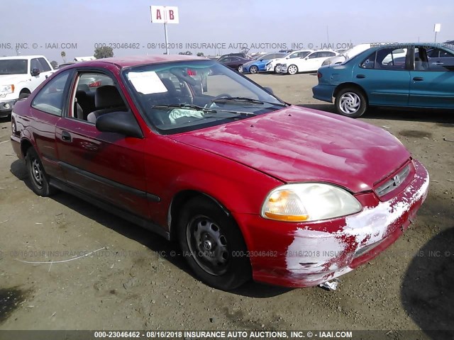 1HGEJ7123WL105183 - 1998 HONDA CIVIC HX RED photo 6