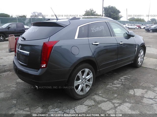 3GYFNEEY8AS557573 - 2010 CADILLAC SRX PERFORMANCE COLLECTION Сұр фото 4