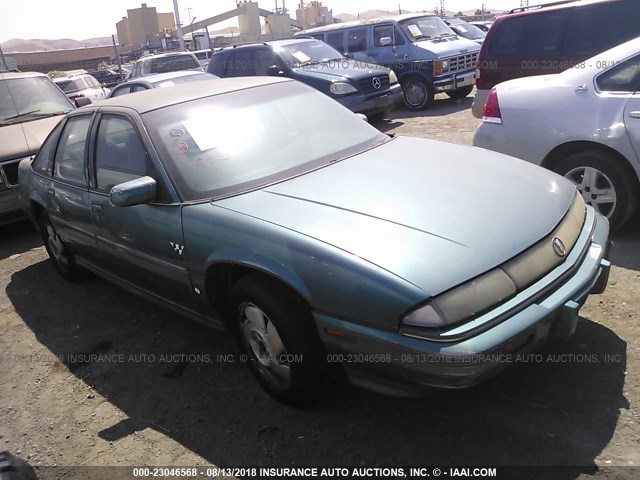 1G2WJ52M1SF295764 - 1995 PONTIAC GRAND PRIX SE ტურკოუსი ფოტო 1