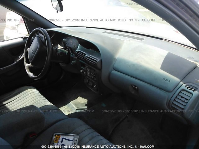 1G2WJ52M1SF295764 - 1995 PONTIAC GRAND PRIX SE ტურკოუსი ფოტო 5