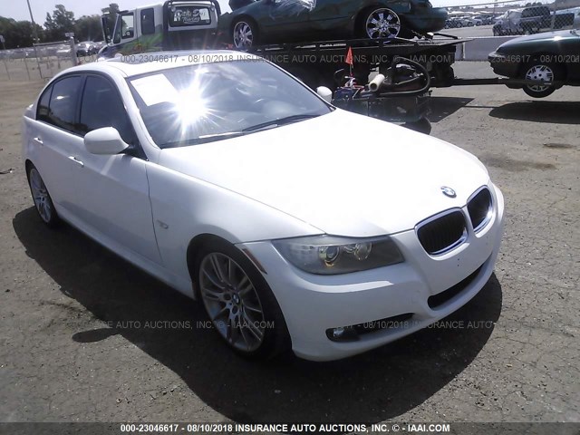 WBAPM7C55AE192245 - 2010 BMW 335 I WHITE photo 1