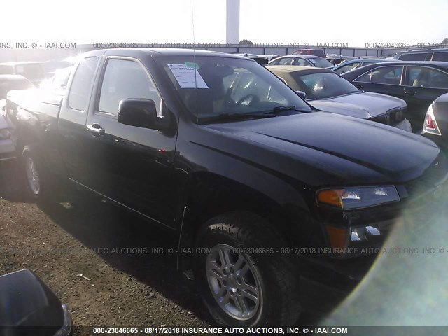 1GCJTCFE8C8118383 - 2012 CHEVROLET COLORADO LT BLACK photo 1