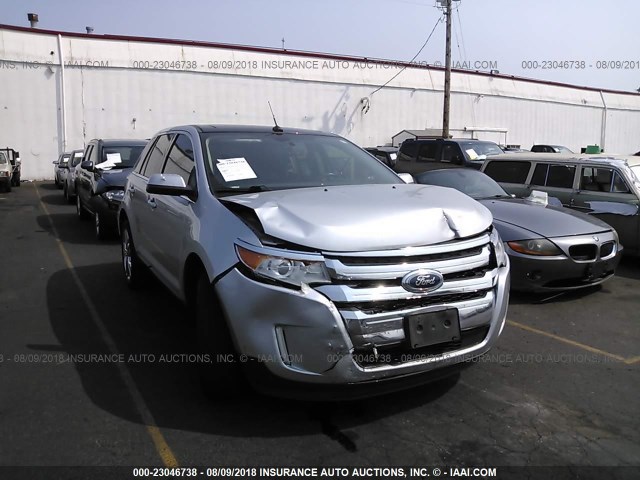 2FMDK4KC4BBA92673 - 2011 FORD EDGE LIMITED SILVER photo 6