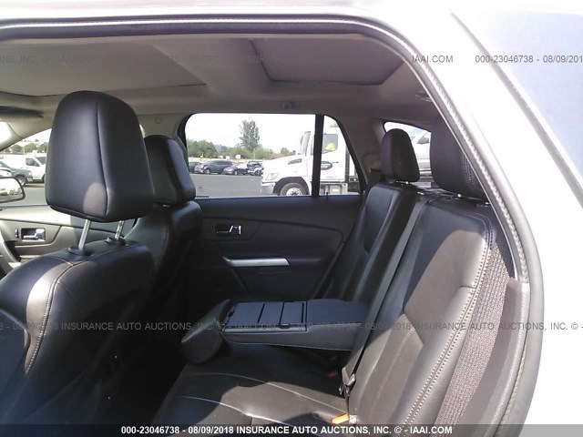 2FMDK4KC4BBA92673 - 2011 FORD EDGE LIMITED SILVER photo 8