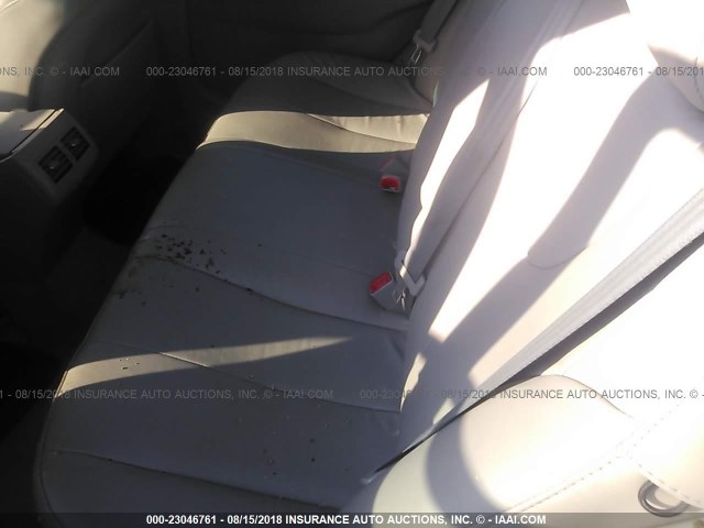 4T1BK46K19U079490 - 2009 TOYOTA CAMRY SE/LE/XLE SILVER photo 8