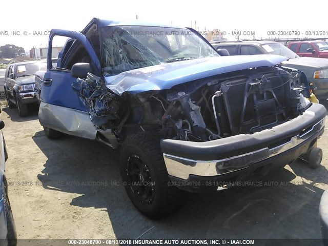 1GCEK19T43Z152110 - 2003 CHEVROLET SILVERADO K1500 BLUE photo 1