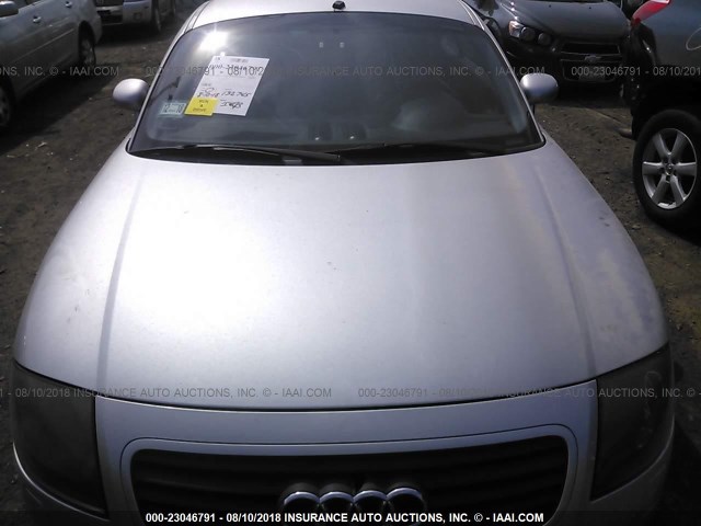 TRUTC28N4Y1004886 - 2000 AUDI TT SILVER photo 6