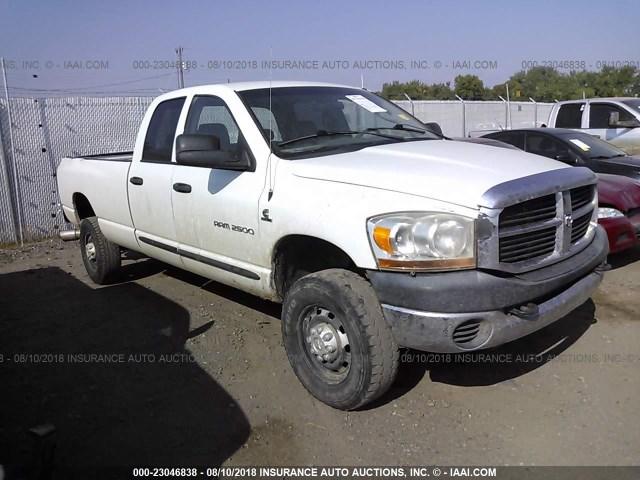 3D7KS28C16G103175 - 2006 DODGE RAM 2500 ST/SLT/LARAMIE 白色 照片 1