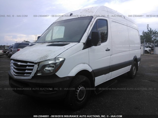 WDYPE7CC2F5976795 - 2015 FREIGHTLINER 2500 SPRINTER 2500 WHITE photo 2