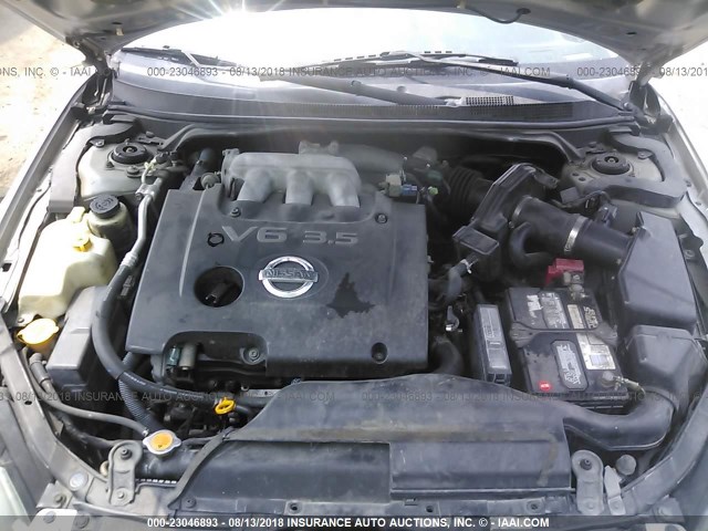 1N4BL11E02C110862 - 2002 NISSAN ALTIMA SE SILVER photo 10