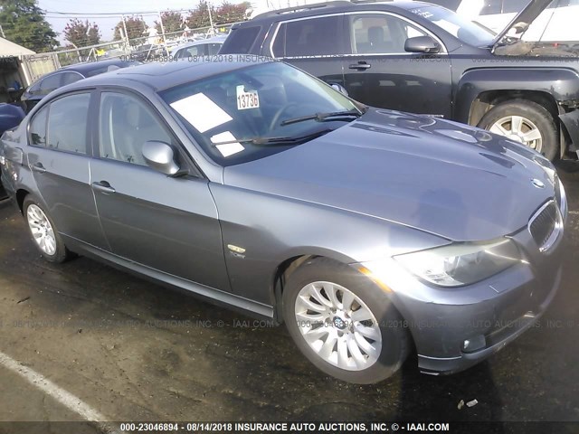 WBAPK73599A453756 - 2009 BMW 328 XI GRAY photo 1