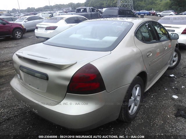 2G2WP522951126679 - 2005 PONTIAC GRAND PRIX Золотий фото 4