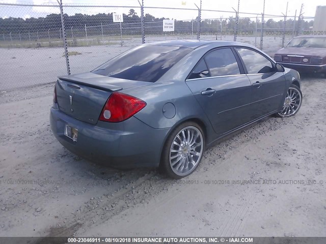 1G2ZH548X54171579 - 2005 PONTIAC G6 GT BLUE photo 4