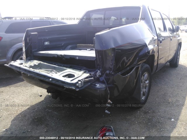 2HJYK16378H536399 - 2008 HONDA RIDGELINE RTX BLACK photo 4