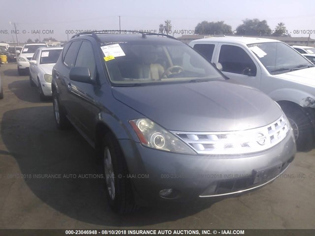 JN8AZ08W95W422604 - 2005 NISSAN MURANO SL/SE/S BLUE photo 1