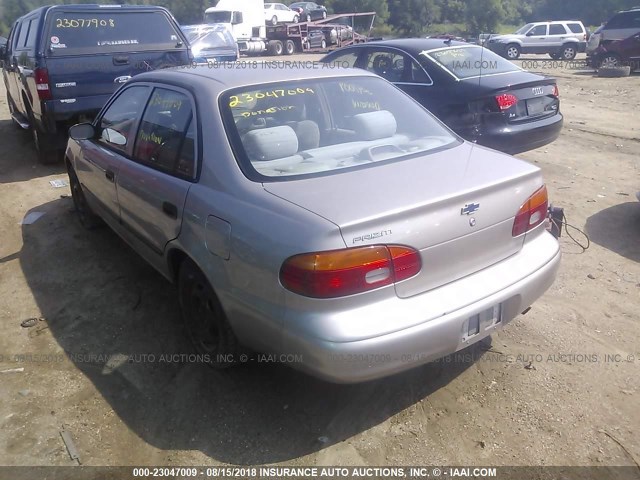 1Y1SK52852Z427042 - 2002 CHEVROLET GEO PRIZM LSI SILVER photo 3