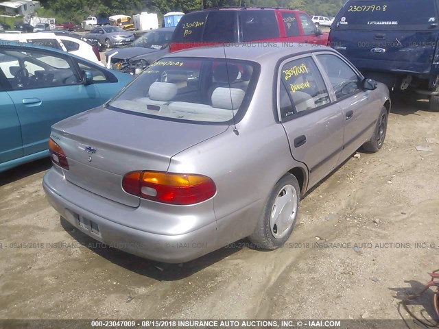 1Y1SK52852Z427042 - 2002 CHEVROLET GEO PRIZM LSI SILVER photo 4