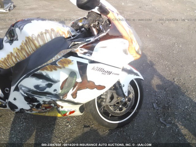 JS1GX72A282103522 - 2008 SUZUKI GSX1300 R WHITE photo 5