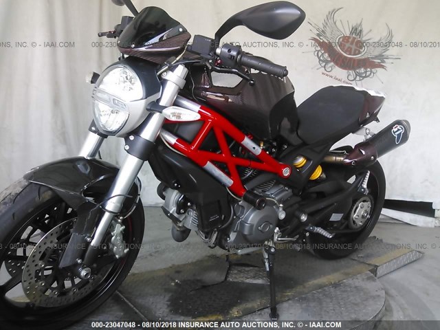 ZDM1RANN5BB044141 - 2011 DUCATI MONSTER 796 RED photo 2