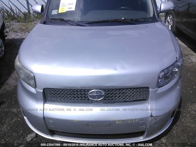 JTLKE50E181012994 - 2008 TOYOTA SCION XB Gümüş foto 10