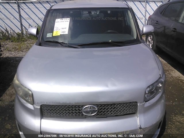 JTLKE50E181012994 - 2008 TOYOTA SCION XB Gümüş foto 6