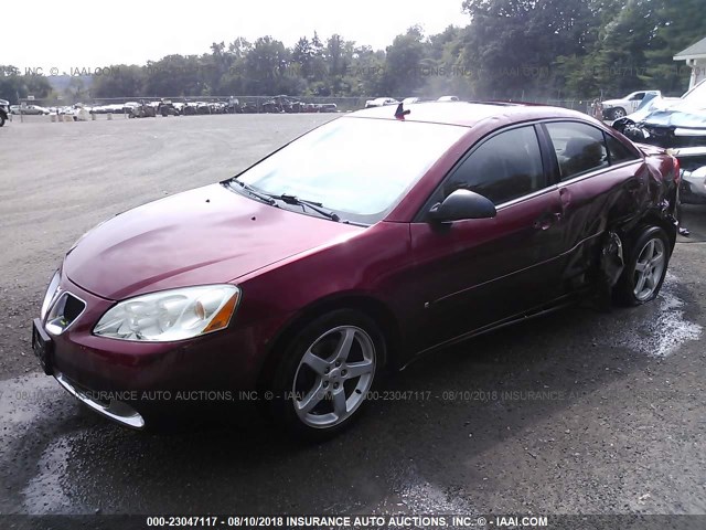 1G2ZG57N384207668 - 2008 PONTIAC G6 SE MAROON photo 2