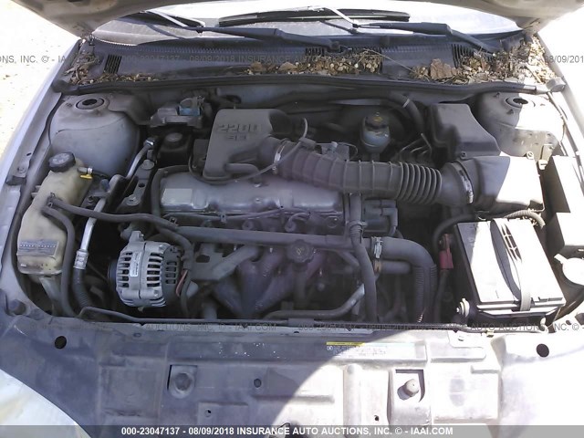 1G1JC524427400459 - 2002 CHEVROLET CAVALIER CNG SILVER photo 10