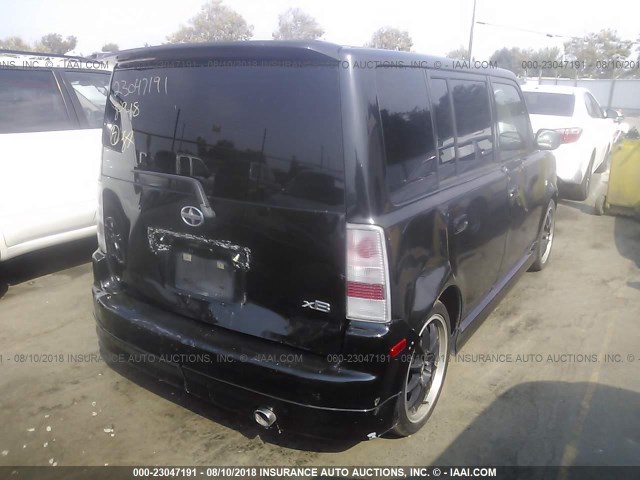 JTLKT324764093431 - 2006 TOYOTA SCION XB 黑色 照片 4