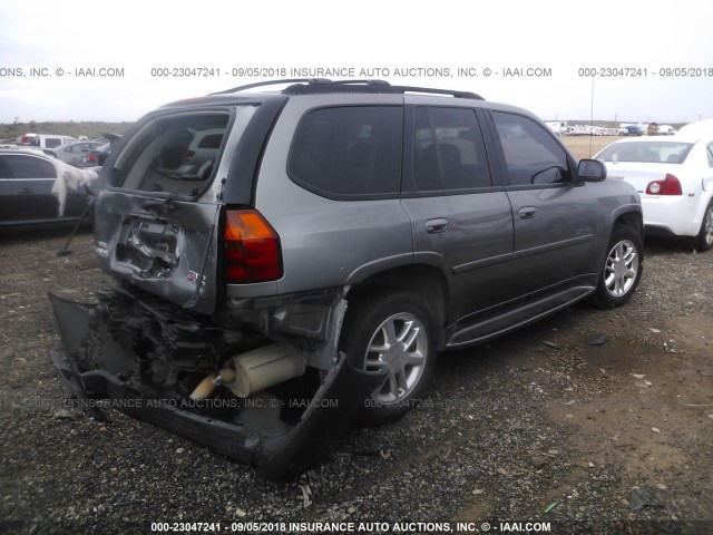 1GKES63MX62288905 - 2006 GMC ENVOY DENALI SILVER photo 4