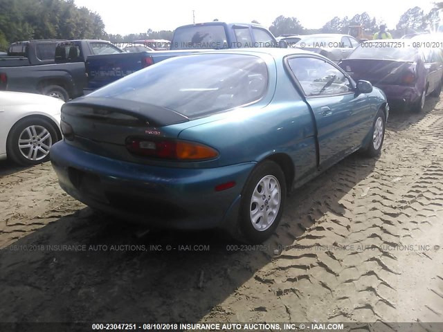 JM1EC4314P0222110 - 1993 MAZDA MX-3 BLUE photo 4