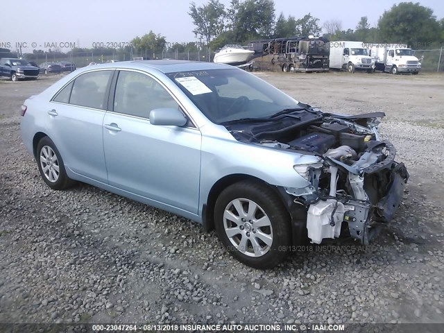 4T4BE46K59R064116 - 2009 TOYOTA CAMRY SE/LE/XLE BLUE photo 1