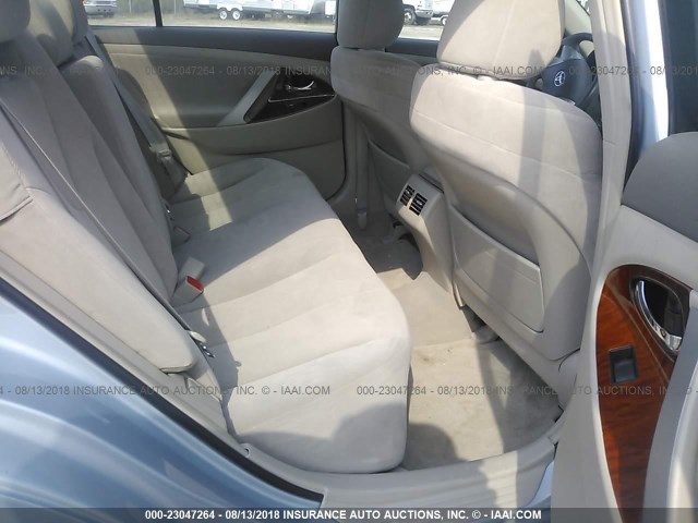 4T4BE46K59R064116 - 2009 TOYOTA CAMRY SE/LE/XLE BLUE photo 8