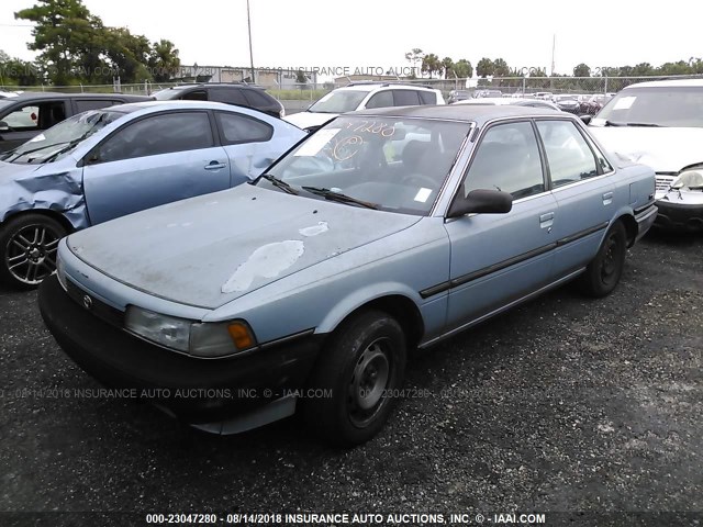 4T1SV21E1LU249965 - 1990 TOYOTA CAMRY DLX Light Blue photo 2