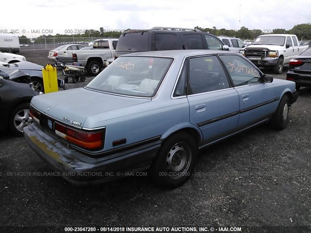 4T1SV21E1LU249965 - 1990 TOYOTA CAMRY DLX Light Blue photo 4