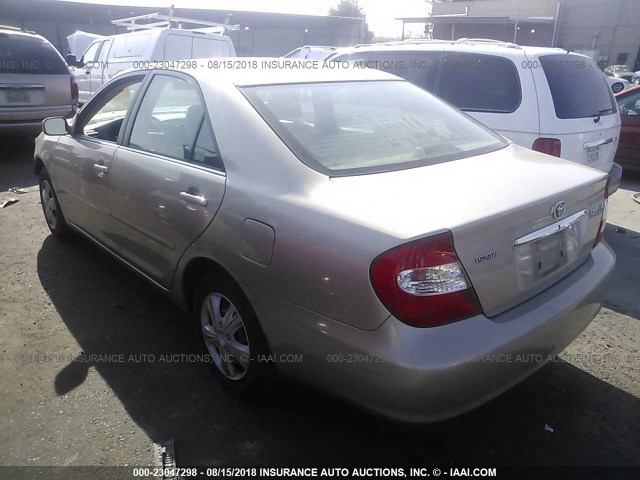 4T1BE32K04U890729 - 2004 TOYOTA CAMRY LE/XLE/SE Qızıl foto 3