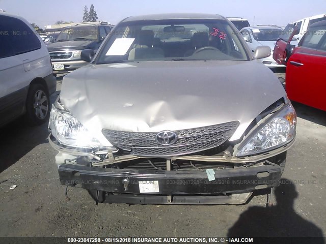 4T1BE32K04U890729 - 2004 TOYOTA CAMRY LE/XLE/SE Qızıl foto 6