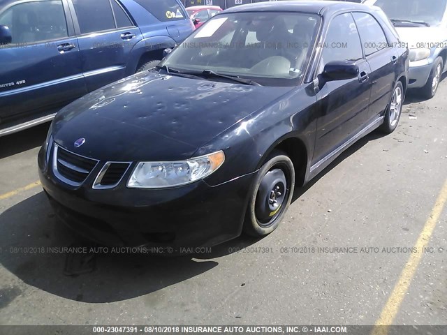 JF4GG61695H051126 - 2005 SAAB 9-2 LINEAR BLACK photo 2