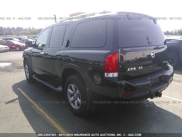 5N1AA0NC6CN615482 - 2012 NISSAN ARMADA SV/SL/PLATINUM BLACK photo 3