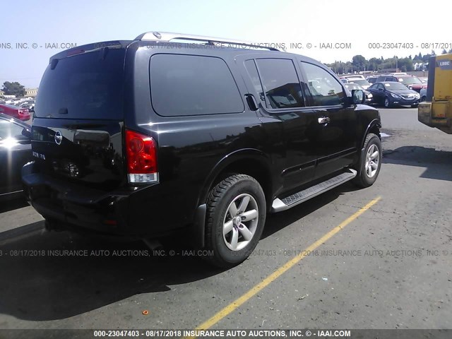 5N1AA0NC6CN615482 - 2012 NISSAN ARMADA SV/SL/PLATINUM BLACK photo 4