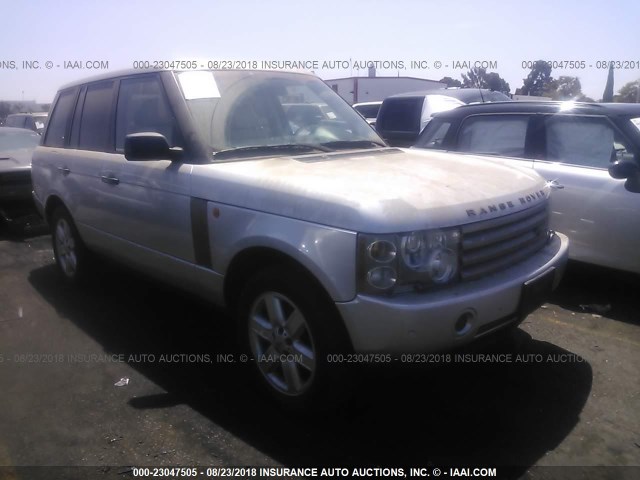 SALME11443A119509 - 2003 LAND ROVER RANGE ROVER HSE SILVER photo 1