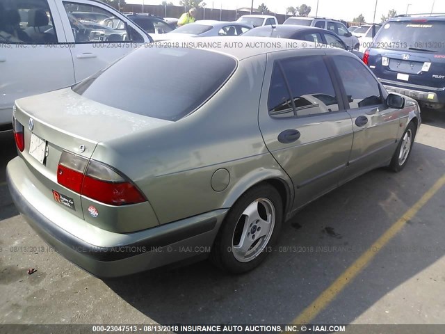 YS3ED45E4X3089966 - 1999 SAAB 9-5 GREEN photo 4