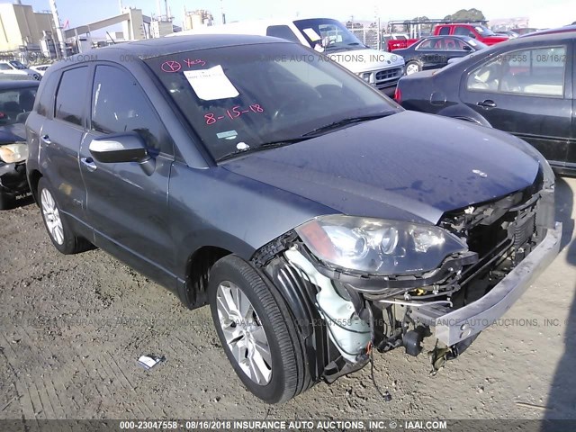 5J8TB2H56BA005527 - 2011 ACURA RDX TECHNOLOGY GRAY photo 1